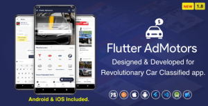 Flutter admotors for car classified buysell ios and android app with chat .png