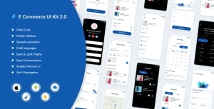 Flutter e commerce ui kit 20 supported codermarket.png