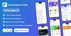 Flutter master toolkit the biggest flutter ui kit codermarket.jpg