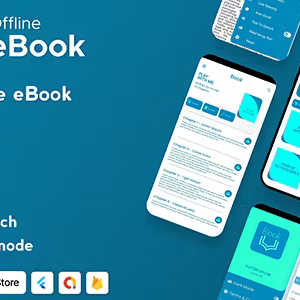 Flutter Offline eBook App