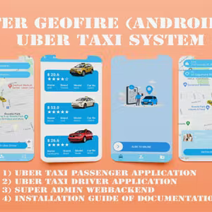 Flutter Realtime Database Uber-Clone /Uber Customer - Uber Driver