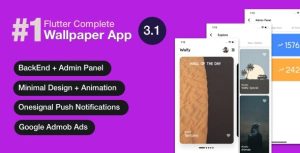 Flutter wallpaper app for android full app admin panel codermarket.jpeg