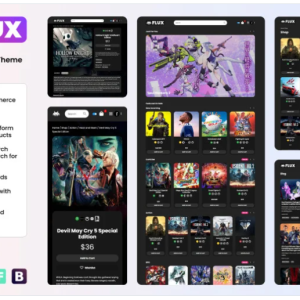 FLUX - Game Store WooCommerce Theme