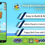 Flying Bird Game - Play to Earn Bitcoin with Admin Panel and Admob