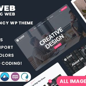 Flyweb - Web Design Agency WordPress Theme