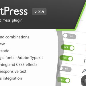 FontPress - Wordpress Font Manager