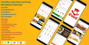 Food delivery react native android app with backend admin panel codermarket.png