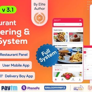 FoodBank Multi Restaurant - Food Delivery App | Restaurant App with Admin & Restaurant Panel