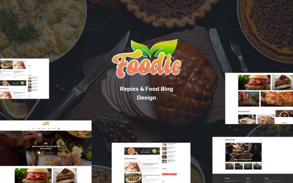 Foodie - Recipe & Food Blog WordPress Theme - Image 1