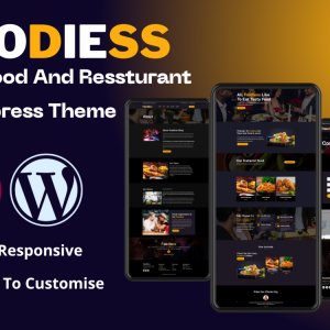 Foodiess Fast Food And Resturant Full Responsive Wordpress Theme