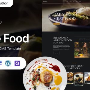Foodixo - Sea Food Restaurant Elementor Wordpress Theme