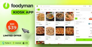 Foodyman restaurant self ordering kiosk app ios android codermarket.jpg