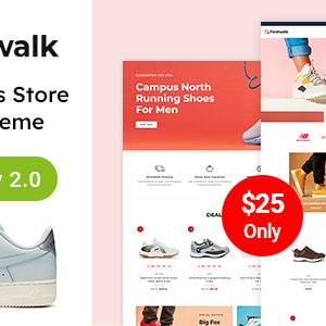 Footwalk - Sports Shoes Store Shopify Responsive Theme