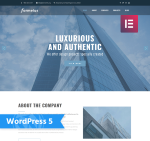 Formelus architecture multipurpose modern wordpress elementor theme.png