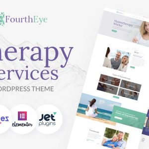 FourthEye - Therapy Services Multipurpose Classic WordPress Elementor Theme