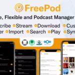 FreePod v1.0 - Easy-to-use and flexible podcast manager and player + Admob + Java + Facebook Ads