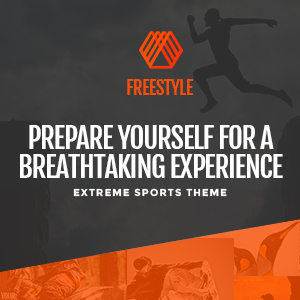 Freestyle - A WordPress Theme For Extreme Sports