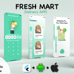 Fresh Mart Delivery App for E-commerce, Grocery Shopping App UI Kit in Flutter
