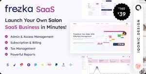 Frezka saas software for salons and spa businesses in laravel codermarket.jpg