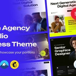 Frisk - Creative Agency & Portfolio WordPress Theme