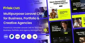 Frisk multipurpose laravel cms for business portfolio creative agencies.jpg