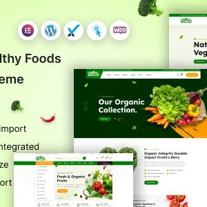 Frutin - Organic & Healthy Food WordPress Theme