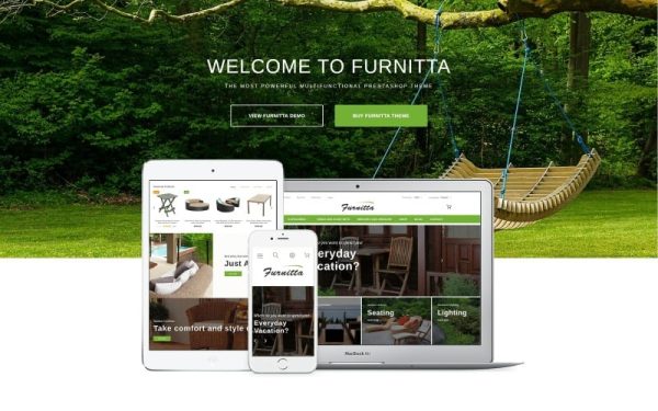 Furnitta - Outdoor Furniture PrestaShop Theme - Image 1