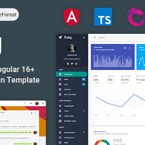 Fury - Angular 16+ Material Design Admin Template