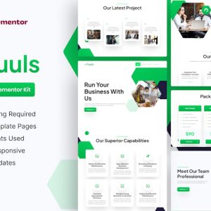 Fuuls - Business Elementor Pro Template Kit