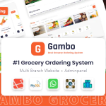 Gambo - Online Grocery Ordering System + Whatsapp Order