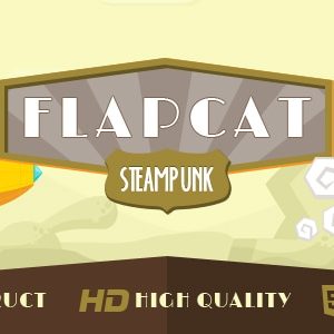 Game FlapCat Steampunk
