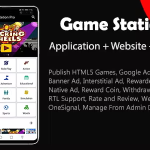 Game Station Pro (Application and Website)
