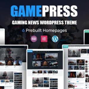 GamePress - Gaming News WordPress Theme