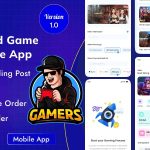 Gamers Arena - On Demand Game Shop Cross Platform Mobile Application