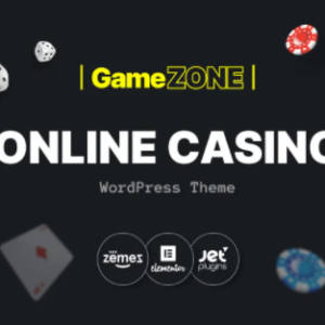 GameZone - Online Casino WordPress theme