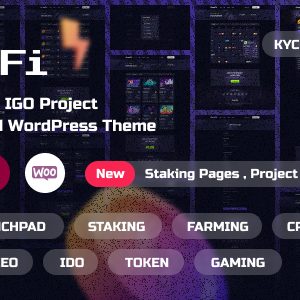 GamFi - IGO Launchpad WordPress Theme