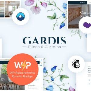 Gardis - Blinds and Curtains Studio & Shop WordPress Theme