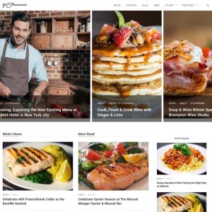 Gastronomix - Restaurant WordPress Elementor Theme