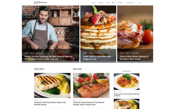 Gastronomix - Restaurant WordPress Elementor Theme - Image 1