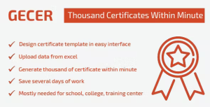Gecer bulk certificate generator codermarket.png