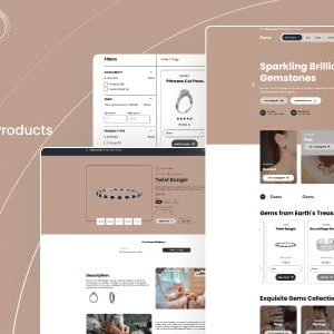 Gems - Jewelry Diamond Responsive Shopify Theme