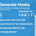 Generate Hooks for PrestaShop