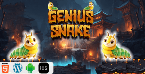 Genious snake html5 construct3 game gplpixel.png