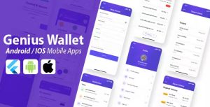 Genius wallet advanced wallet cms with payment gateway flutter app .jpg