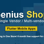 GeniusShop - All in One Flutter eCommerce App with single or Multi vendor Online Store
