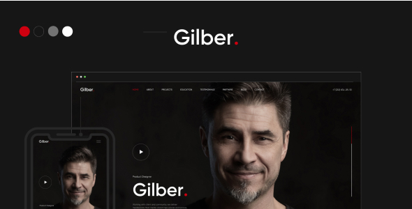Gilber personal cv resume html template gplpixel.jpg