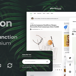 Gillion - Multi-Concept Blog/Magazine & Shop WordPress Theme