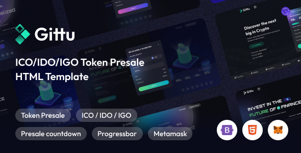 Gittu ico ido token presale html template gplpixel.jpg