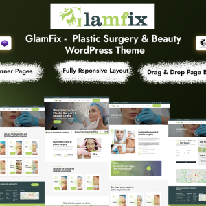 GlamFix - Plastic Surgery & Beauty WordPress Theme