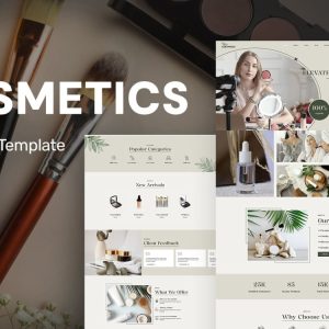 Gleamifly - Beauty & Cosmetics Store WordPress Elementor Theme